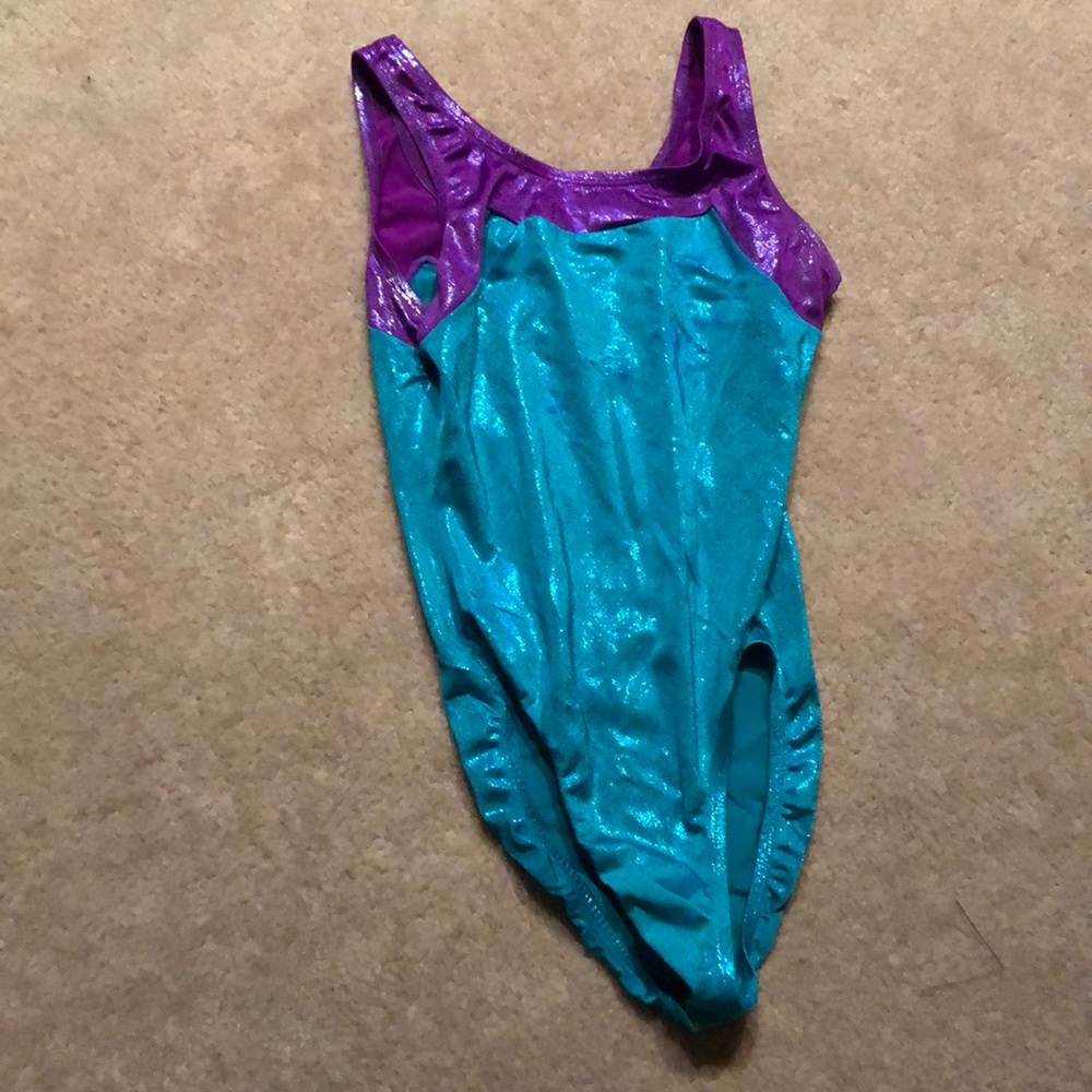 Teal Gymnastics Leotard